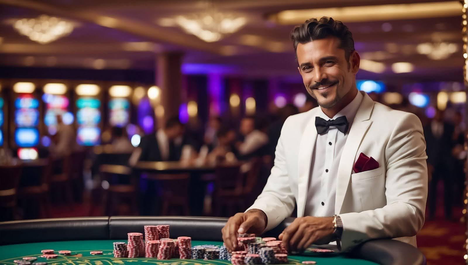 Antarmuka permainan Gonzo's Quest di platform pttogel menampilkan gulungan tumbling dengan simbol batu dan artefak